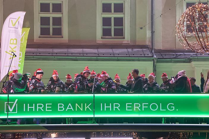 Steinbach Black Wings Linz Adventsingen, ICE Eishockey Liga, Linz Hauptplatz