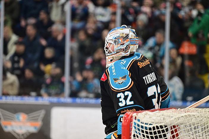 Tormann Rasmus Tirronen (Steinbach Black Wings Linz) Win2Day ICE Hockey League,  Steinbach Black Wings Linz vs Olimpija Ljubljana,  Linz AG Eisarena 