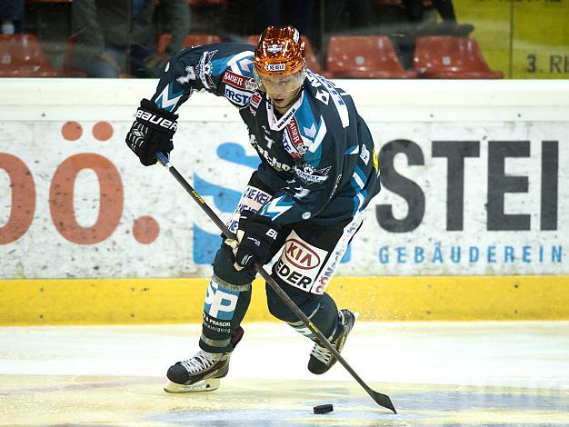 #7 Brian Lebler, Linz, EHC Liwest Black Wings Linz vs Straubing Tigers