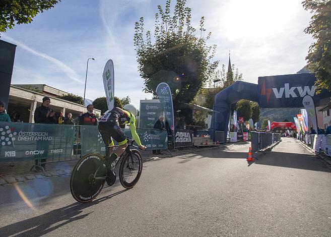 Alexis Guerin (FRA, Team Vorarlberg Santic) ATTS, Zeitfahren, Austrian Time Trail Series,  U23, Elite Damen und Herren