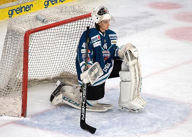 Tormann Martin Reder (Eishockey Akademie Oberösterreich) Eishockey Akademie Oberösterreich vs EHC LustenauU16 Meisterschaft Oesterreich, U16 Nachwuchsliga, Eishockey,  