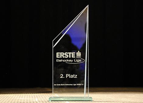 Die Trophy fuer den 2. Platz