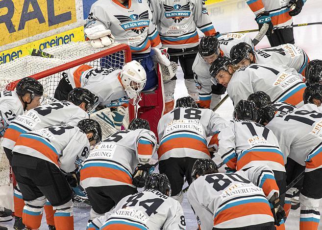 Das Team der Black Wings 1992 Black Wings Linz vs HC Innsbruck „die Haie“,  Eishockey, Testspiel