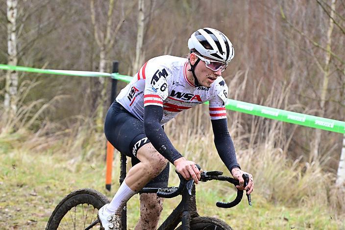 Lukas Hatz (AUT, Arbö Radrennteam Graz), 4. Radquerfeldein GP um das Sportzentrum Gunskirchen, Rad Cyclo Cross,