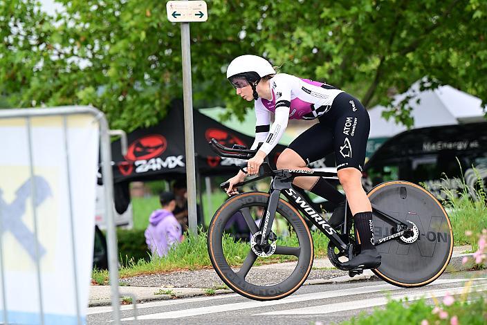 Siegerin Teitfahren Martyna Szczesna (POL, MAT Atom Deweloper Wroclaw),  Zeitfahren Herzogenburg,  3. Etappe Sportland NOE WOMEN Tour
