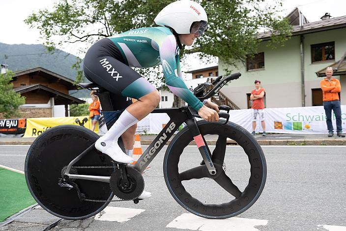 Leila Gschwentner (AUT, MAXX-Solar Rose Woman Racing) ÖM Staatsmeisterschaft, Zeitfahren, Erpfendorf Tirol