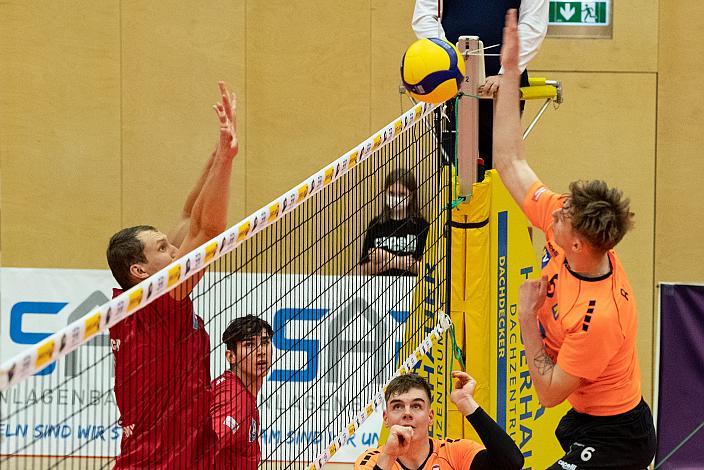Szymon Rakowski (VCA Amstetten Niederösterreich) Volleyball Europacup VCA Amstetten NÖ vs VSC Law Academy Kharkiv (UKR)