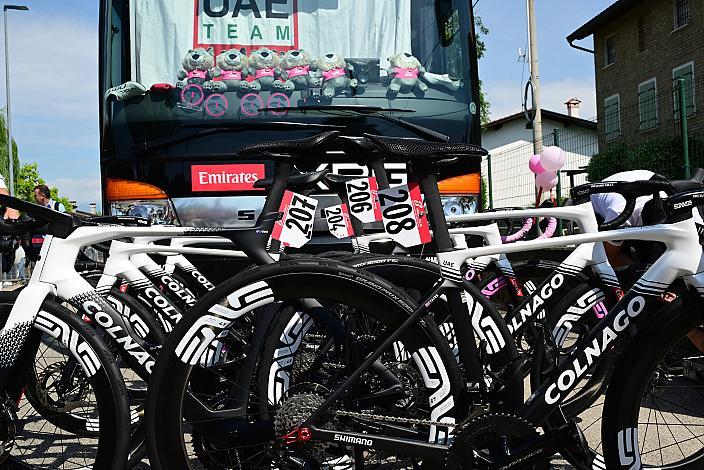 Teamrad des Team UAE Team Emirates - XRG 108. Giro d Italia, Stage 14, Fiume Veneto - Asiago (219km)