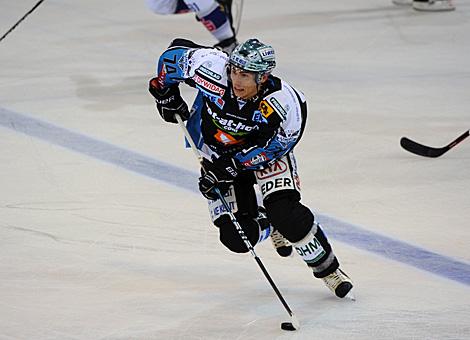 Daniel Oberkofler, Linz, Straubing Tigers vs. Liwest Black Wings Linz