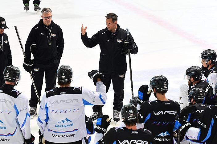  Erstes Eistraining, Steinbach Black Wings Linz , Linz AG Eisarena