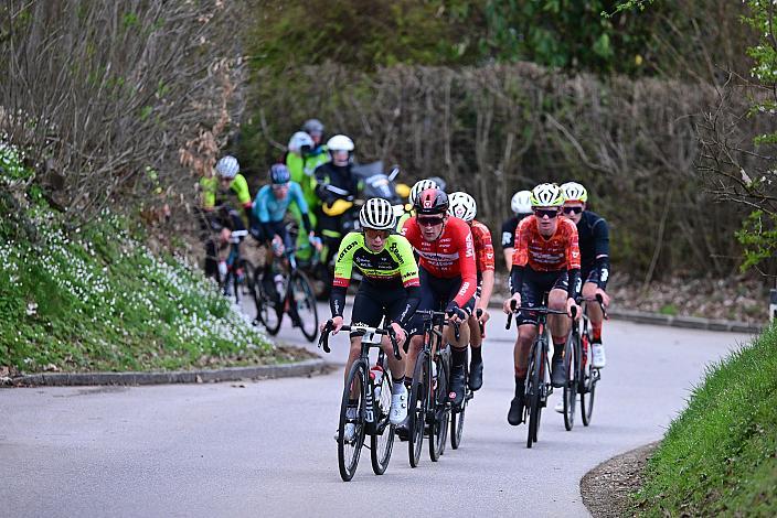  Pirmin Benz (GER, Team Vorarlberg), Maximilian Schmidbauer (AUT, WSA KTM Graz) 63. Saison Eroeffnung Leonding Herren, Road Cyling League Austria