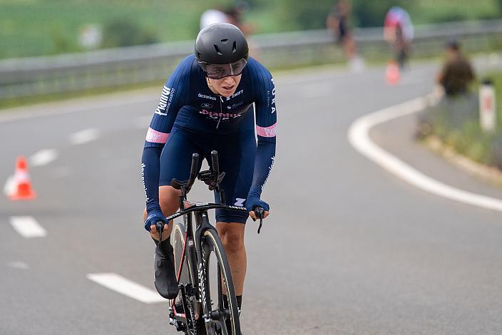 Siegerin Christina Schweinberger (AUT, Plantur-Pura)  Platz Elite Damen, Österreichische Meisterschaft Einzelzeitfahren, ÖRV, Novo Mesto, Slowenien