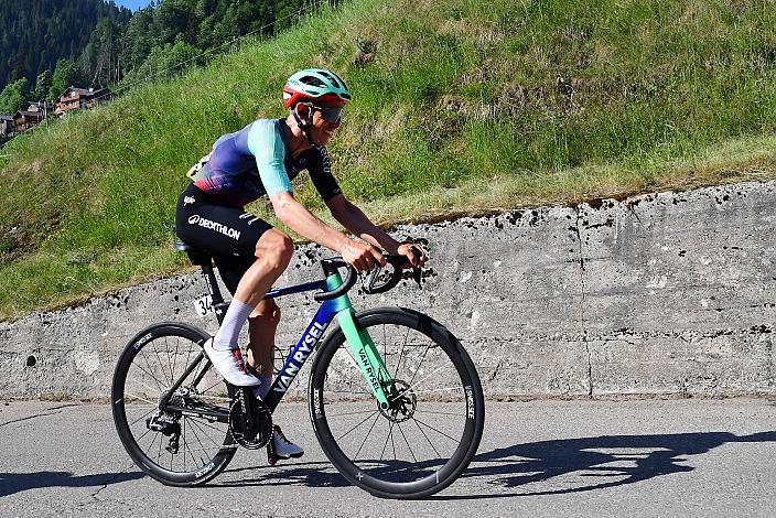 Gregor Mühlberger (AUT, Decathlon CMA CGM Team) 19 Etappe. Feltre  -  Alleghe (Piani di Pezze)   (151km) 109. Giro d Italia