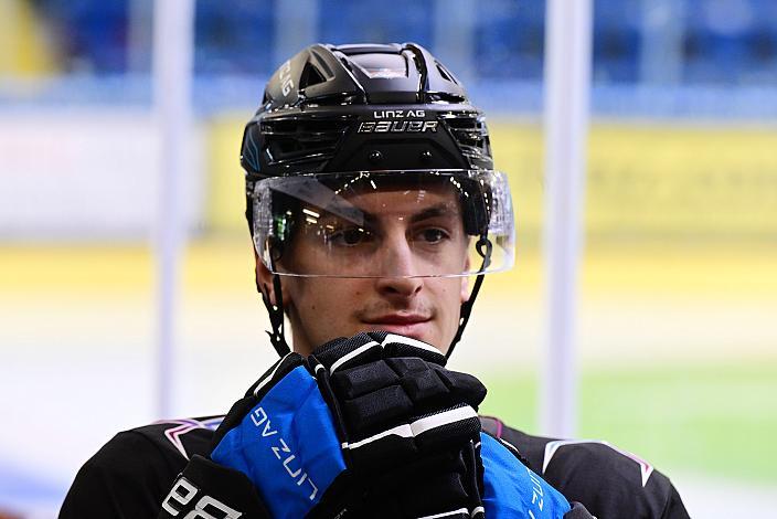 Tim Geifes, (Steinbach Black Wings Linz), Luis Lindner, Erstes Eistraining, Steinbach Black Wings Linz , Linz AG Eisarena