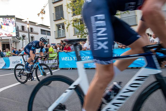 Gregor Mühlberger (AUT, Movistar Team) Radsport Wels Innenstadtkriterium