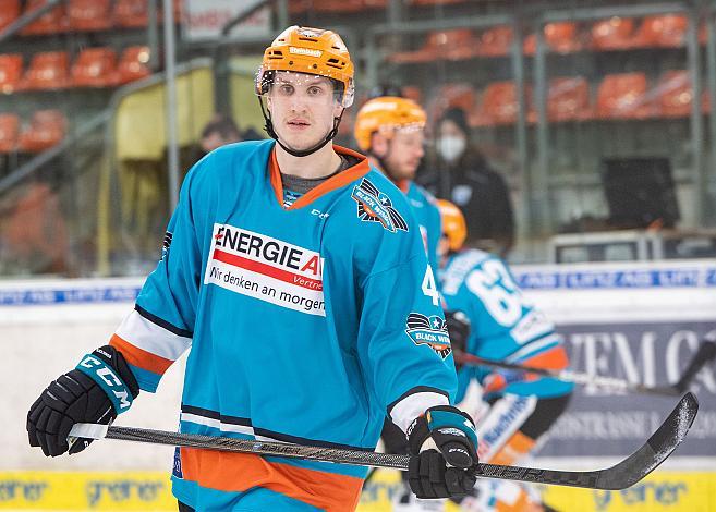 Atte Karpinen (Steinbach Black Wings 1992) Steinbach Black Wings 1992 vs Graz 99ers, Qualifikationsrunfe Eishockey, Bet at Home ICE Hockey League