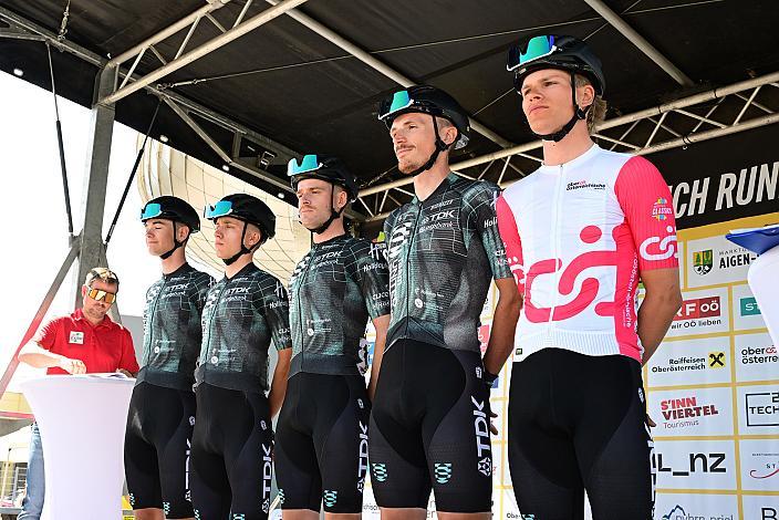 Balint Feldhofer (HUN, Team United Shipping) im Trikot des Besten Jungprofis, 4. Etappe St.Florian /Asten - Hinterstoder/Höss 15. Int. Raiffeisen OÖ-Radrundfahrt UCI Kat. 2.2