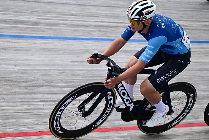 Raphael Kokas (AUT, MaxSolar Cycling Team), Hello Yellow Velodrom Linz, Rad Bahnstaatsmeisterschaft 2025