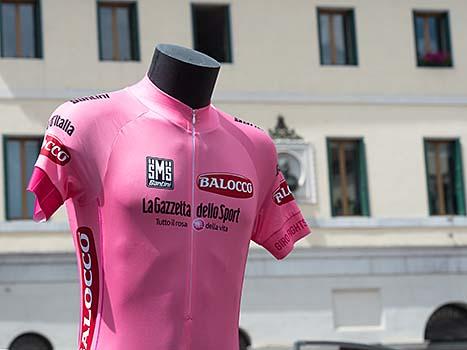 Das Rosa Trikot des Giro d Italia