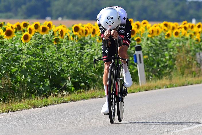 Sieger Felix Grossschartner (AUT, UAE Team Emirates - XRG) ÖM Staatsmeisterschaft, Zeitfahren, Frauenkirchen, Burgenland