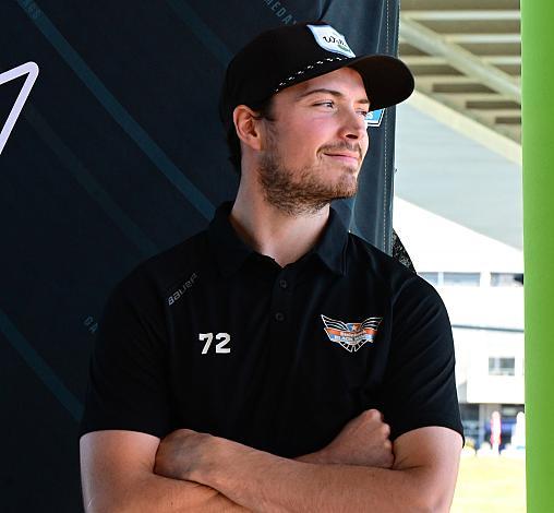 Trenton Bliss (Steinbach Black Wings), Die Steinbach Black Wings Linz,  TeamPräsentation,  Steinbach Black Wings Linz