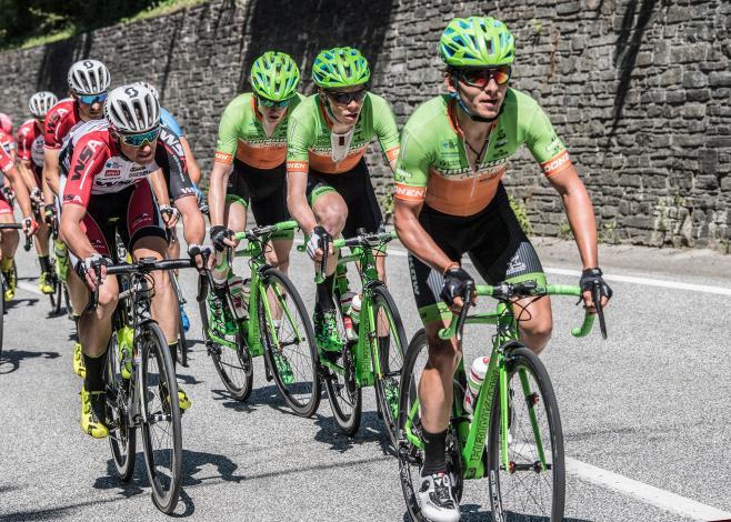 Florian Gaugl (AUT, Hrinkow Advarics Cycleang Team), Patrick Bosman (AUT, Hrinkow Advarics Cycleang Team), Dominik Hrinkow (AUT, Hrinkow Advarics Cycleang Team)