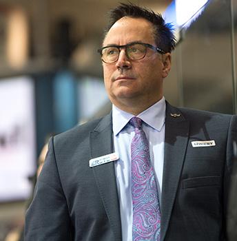 Head-Coach Troy Ward (EHC Liwest Black Wings Linz) EHC Liwest Black Wings Linz vs Vienna Capitals
