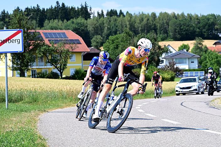 Philipp Hofbauer (AUT, Team Vorarlberg), Sebastian Putz (AUT, Red Bull - Bora, Hans Grohe Rookies), Österreich Staatsmeisterschaft, Strasse, ÖSTM Schwanenstadt - OÖ