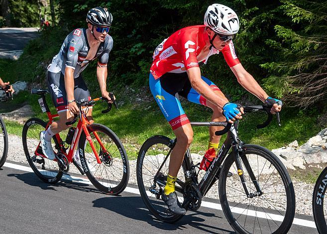 Moran Vermeulen (AUT, Team Felbermayr Simplon Wels), Felix Engelhardt (GER, Tirol KTM Cycling Team)  Hochkar, NÖ, Österreichsen Meisterschaft Berg, ÖRV RadLiga, Radsport, Radliga, ÖRV, Herren Elite, 