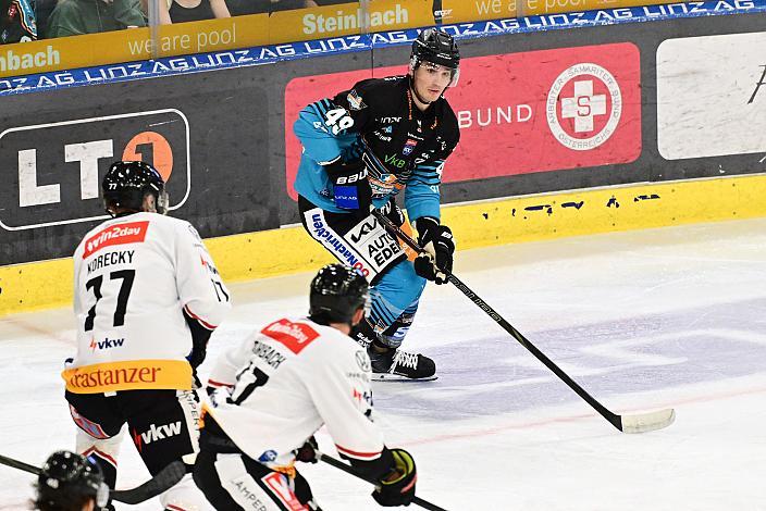 Graham Knott (Steinbach Black Wings Linz), 1. Runde ICE, Steinbach Black Wings Linz vs Pioneers Vorarlberg , Linz AG Eisarena 