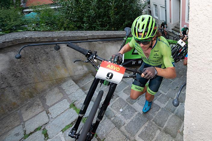 Marvin Hammerschmid (AUT, Hrinkow Advarics Cycleang Team) 23. Int. ASVÖ - HRINKOW MTB-City Kriterium Steyr,  ÖRV, Radsport, Mountainbike