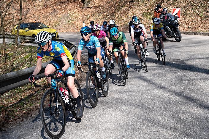 Pia-Maria Thoma (AUT, ARBÖ Rapso Knittelfeld), Corinna Lechner, Damen Elite, U23, Radliga, 61. Radsaison-Eröffnungsrennen Leonding, Oberösterreich 