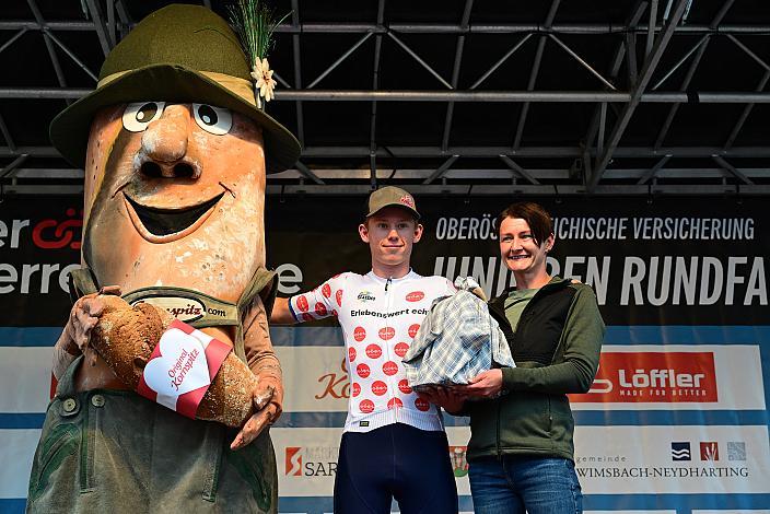 Neu im Bergtrikot Kristinus Christiansen (NOR, Team Ringerike), 50. OÖ Junioren Rundfahrt, 2. Etappe Sarleinsbach - Sarleinsbach