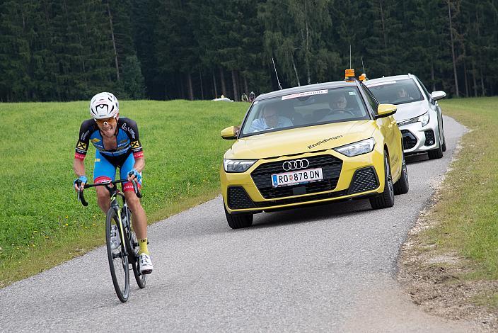 Tagessieger Riccardo Zoidl (AUT, Team Felbermayr Simplon Wels), Mühlviertler Hügelwelt Classic, Strassenrennen Königswiesen, Radsport