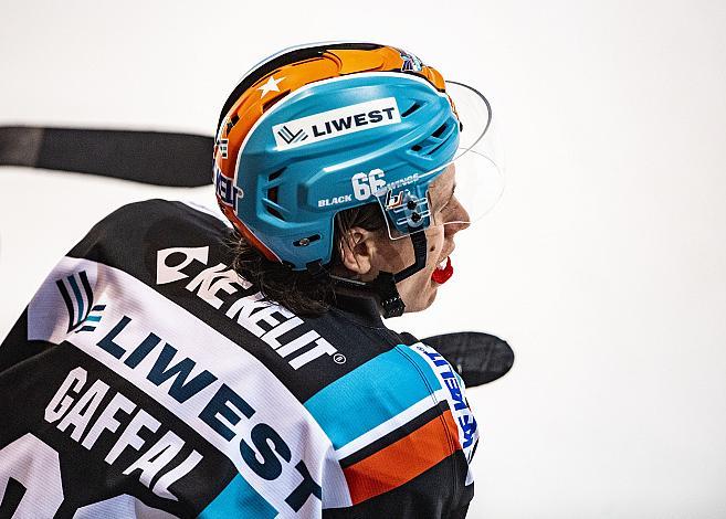 Im Bild: Stefan Gaffal (EHC Liwest Black Wings Linz) Eishockey,  EHC Liwest Black Wings Linz vs Dornbirn Bulldogs