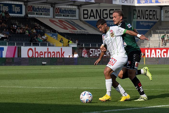 Bryan Silva Teixeira (SC Austria Lustenau), Marcel Ziegl (SV Guntamatic Ried) 2. Runde BL, SV Guntamatic Ried vs SC Austria Lustenau