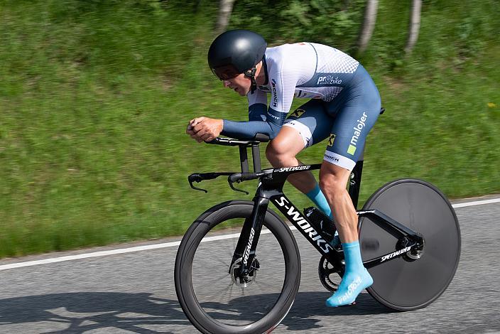 Johannes Hirschbichler (AUT, Union Raiffeisen Radteam Tirol) Elite Herren, Österreichische Meisterschaft Einzelzeitfahren, Kufstein, Tirol 