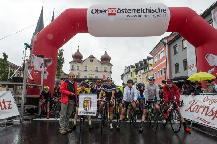 Start 2. Etappe Bad Leonfelden