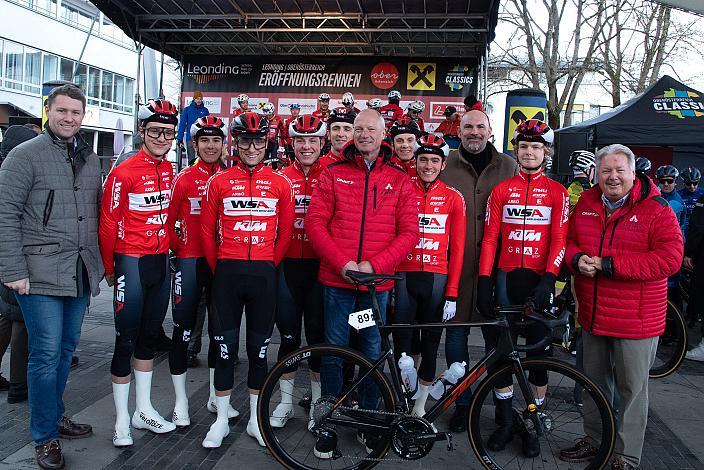 Team WSA KTM Graz   63. Saison Eroeffnung Leonding Herren, Road Cyling League Austria