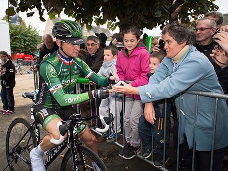 Thomas Voelcker, FRA, am Start zu Paris-Tours, Radrennen, Paris - Tours