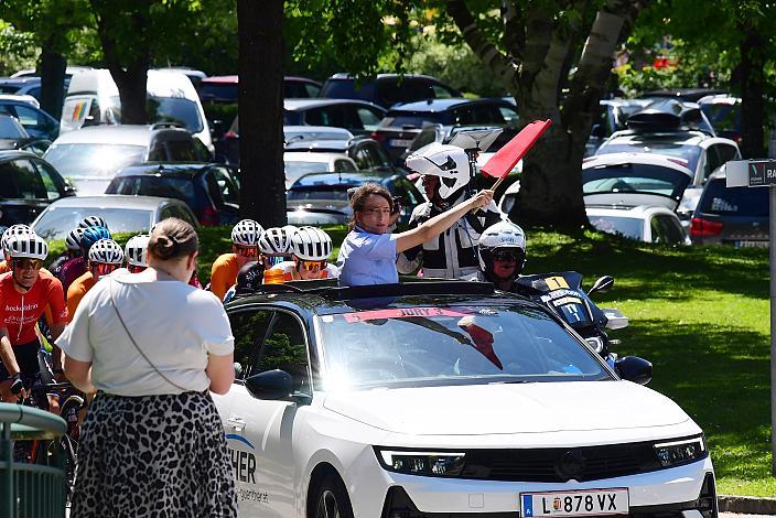 Vanessa Baldassar, Nat. Kommissar, 3. Etappe Bad Schallerbach - Aigen - Schlägl, 15. Int. Raiffeisen OÖ-Radrundfahrt UCI Kat. 2.2