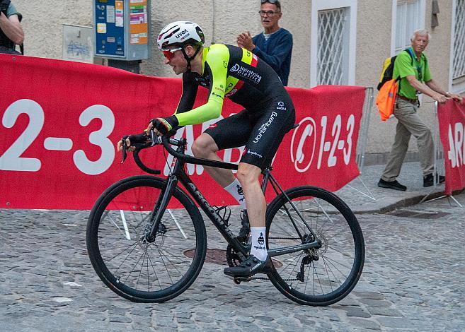 Lukas Meiler, GER (Team Vorarlberg) Prolog, Linz Hauptplatz - Schlossberg, Int. Raiffeisen Oberösterreich Rundfahrt UCI Kat. 2.2