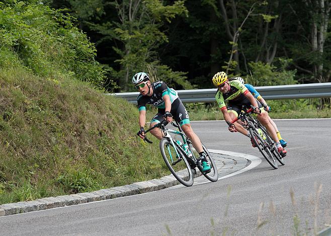 Lukas PÃ¶stlberger (AUT, Bora - Hansgrohe), Manuel Bosch (AUT, (Team Vorarlberg Santic) Staatsmeisterschaft, Strassenrennen, Kahlenberg, Wien