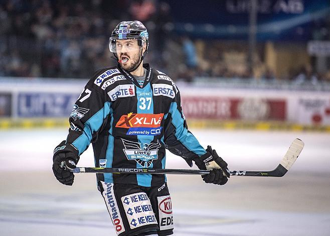 Andreas Kristler (EHC Liwest Black Wings Linz) EHC Liwest Black Wings Linz vs HC Orli Znojmo