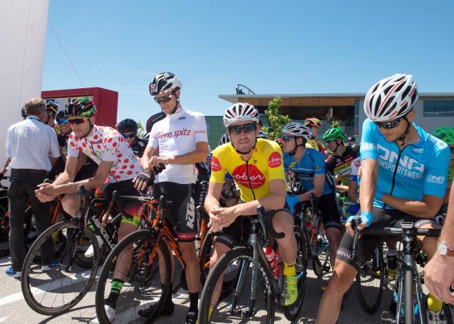 Stephan Rabitsch (AUT, Team Felbermayr Simplon Wels) am Start in Wels
