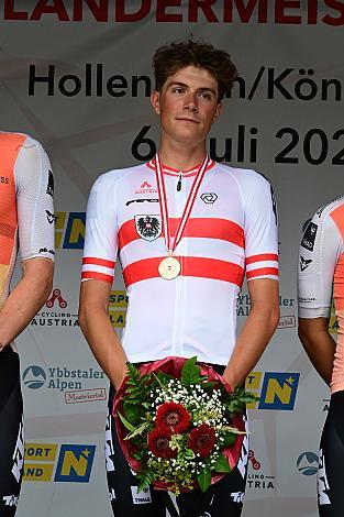Sieger Österreich Marco Schrettl (AUT, Tirol KTM Cycling Team), Drei Länder Meisterschaft U23,  Austria