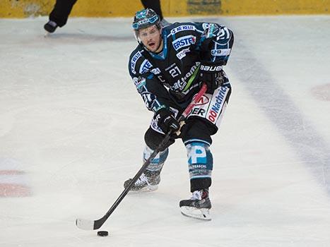 Philipp Lukas, Linz EHC Liwest Black Wings Linz vs HCB Suedtirol, 7. Viertelfinale