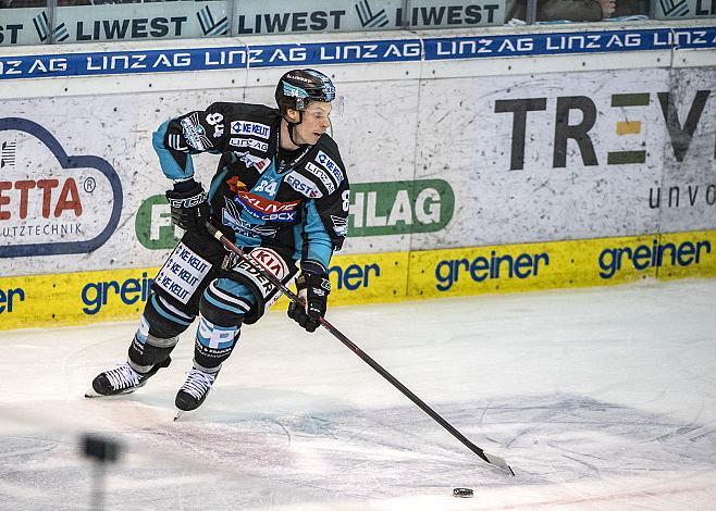Corey Locke (EHC Liwest Black Wings Linz) EHC Liwest Black Wings Linz vs HCB Suedtirol Alperia