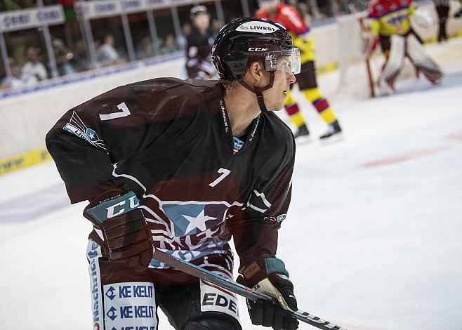 Brian Lebler (EHC Liwest Black Wings Linz)  Testspiel, EHC Liwest Black Wings Linz vs CEZ Motor Ceske Budejovice