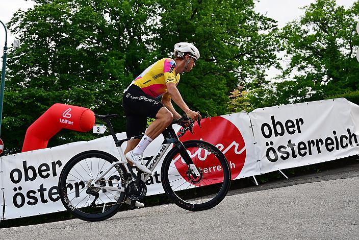 Tobias Nolde (GER, Team Vorarlberg), 1. Etappe Linz Hauptplatz - Pöstlingberg, Oberösterreich Rundfahrt